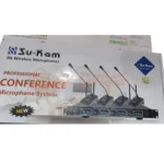 Sukam 4 channel Wireless gooseneck Microphone