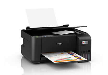 Epson Ecotank L3210 A4 All-in-One Wired Colour Home Inkjet Printers, Black