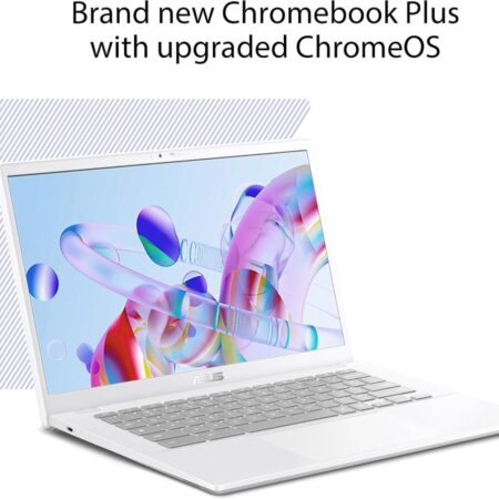 ASUS Chromebook Plus CX34 Laptop with Google AI, 14″